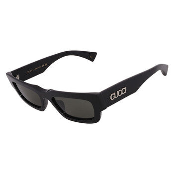 Gucci Gucci Grey Rectangular Men's Sunglasses GG1838S 001 52