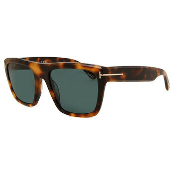 Tom Ford Tom Ford Alberto Blue Browline Men's Sunglasses FT1077 53V 55