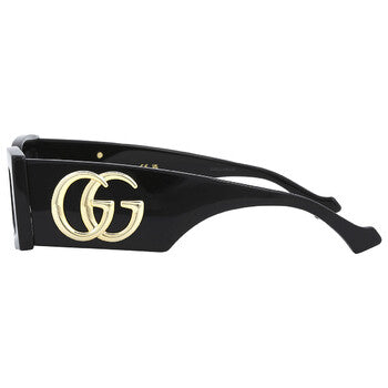 Gucci Gucci Grey Rectangular Sunglasses GG1425S 001 53