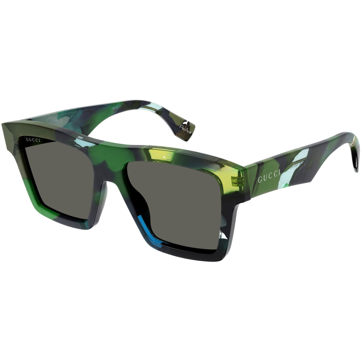Gucci GG1623S 01 Green And Grey Havana/Grey 55mm