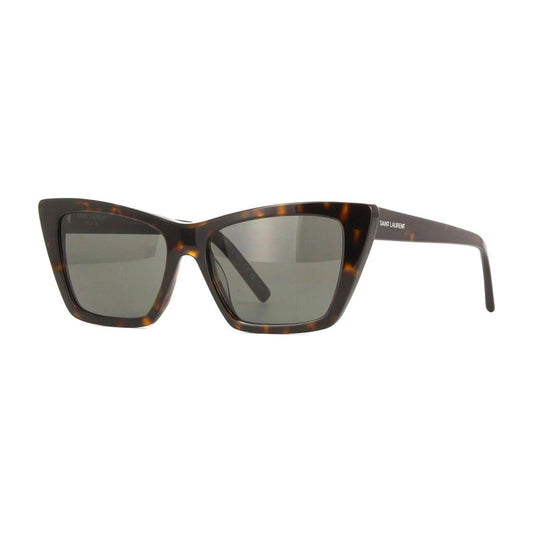 Saint Laurent SL276MICA 033 Shiny Dark Havana/Grey