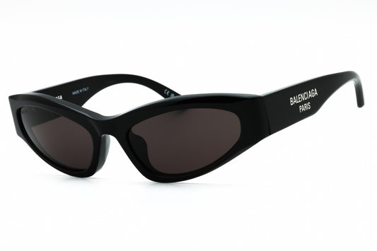 Balenciaga BB0387S 001 Black/Grey 58mm