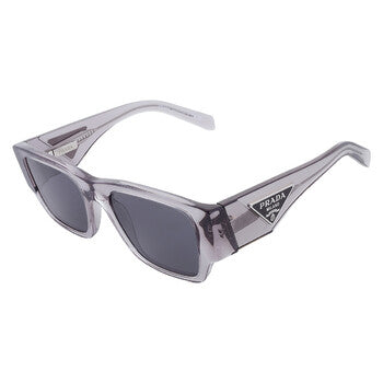 Prada Prada Dark Grey Square Men's Sunglasses PR 10ZS 16Z70B 54