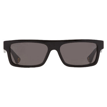 Gucci Gucci Grey Browline Men's Sunglasses GG1616S 001 57