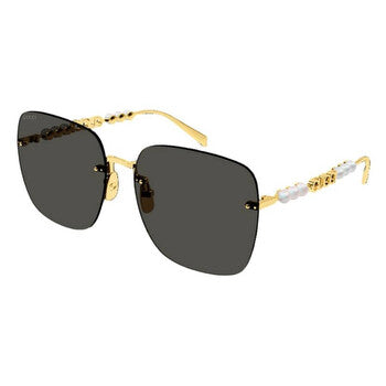 Gucci Gucci Grey Square Ladies Sunglasses GG1923SA 001 63