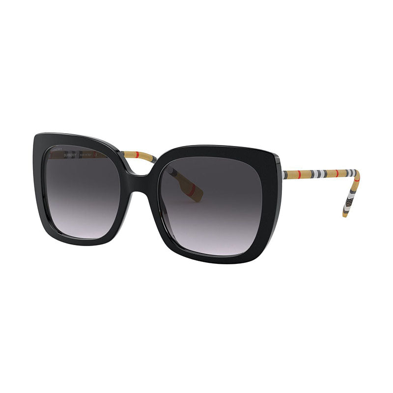 Burberry BE4323F 38538G Shiny Black/Grey Gradient 56mm