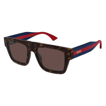 Gucci Gucci Brown Browline Men's Sunglasses GG1868S 002 53