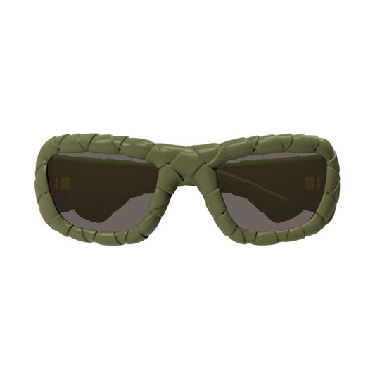 Bottega Veneta BV1303S 002 Olive/Brown 56mm