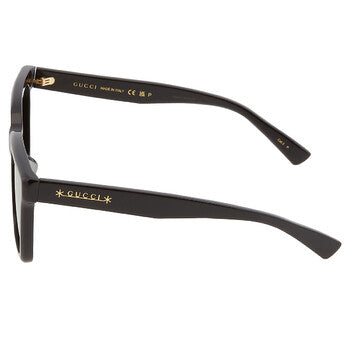 Gucci Gucci Polarized Grey Square Unisex Sunglasses GG1175SK 001 56