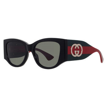 Gucci Gucci Grey Cat Eye Ladies Sunglasses GG2115S 001 55