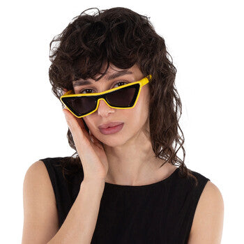 Off-White Off-White Artemisia Dark Grey Cat Eye Ladies Sunglasses OERI042 1807 55