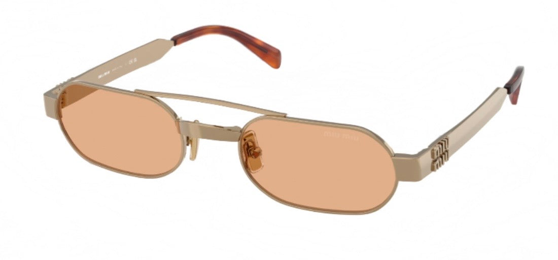Miu Miu 0MU B52S 7OE90X - Brass/Orange