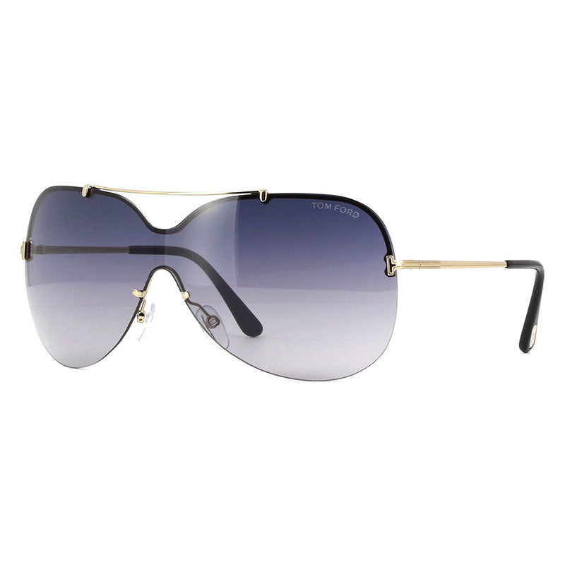 Tom Ford FT0519 28B Black/Gold/Smoke Gradient 00mm