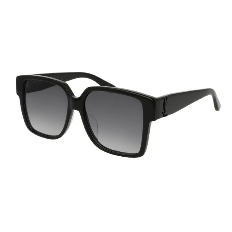 Saint Laurent SL M9/F 002 Shiny Black/Grey Gradient