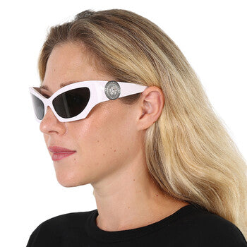 Versace Versace Dark Grey Cat Eye Ladies Sunglasses VE4450 314/87 60