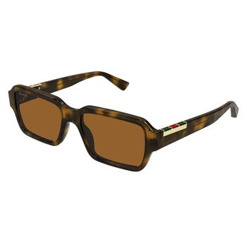 Gucci Gucci Brown Rectangular Men's Sunglasses GG1887S 004 54
