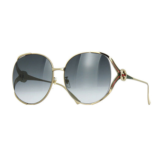 Gucci GG0225S 001 Gold/Grey 63mm