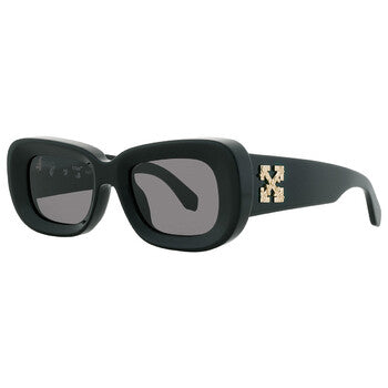 Off-White Off-White Carrara Grey Rectangular Unisex Sunglasses OERI030 1007 50