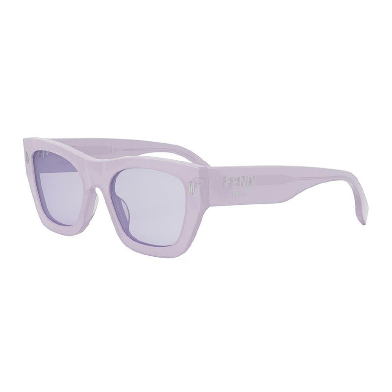 Fendi FE40100I 81Y Shiny Lilac/Lilac 53mm