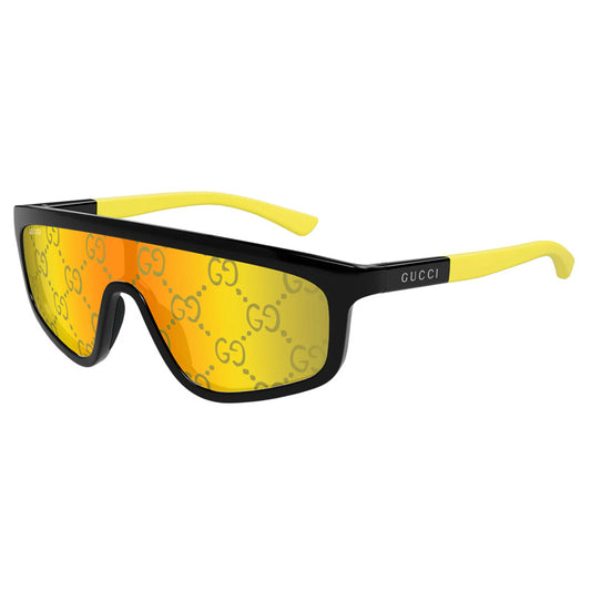 Gucci GG1736S 004 Black/Yellow/Yellow/Yellow with GG Pattern Mirror
