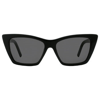 Saint Laurent Saint Laurent Grey Cat Eye Ladies Sunglasses SL 276 MICA 032 55