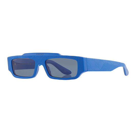 Gucci GG1592S 004 Shiny Blue with GG Pattern/Blue