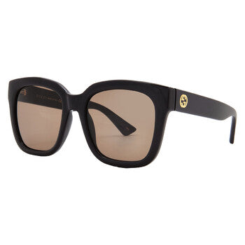 Gucci Gucci Brown Square Ladies Sunglasses GG1338S 005 54