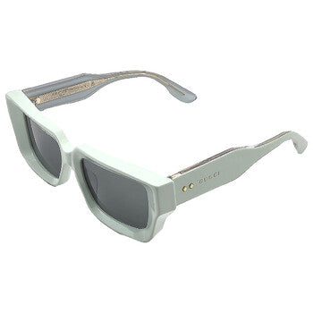 Gucci Gucci Grey Rectangular Unisex Sunglasses GG1529S 003 54