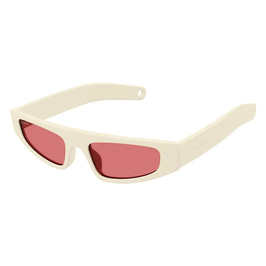 Gucci GG1634S 005 Shiny Ivory/Red