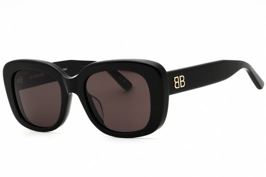Balenciaga BB0295SK 001 Black/Grey 54mm