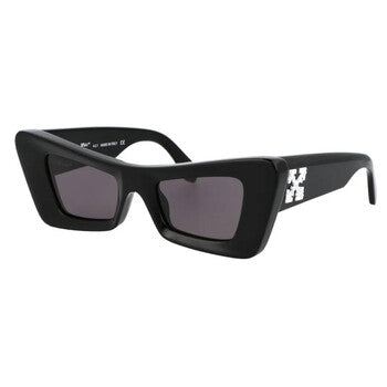 Off-White Off-White Accra Grey Cat Eye Unisex Sunglasses OERI027 1007 49