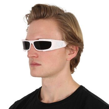 Versace Versace Dark Grey Wrap Men's Sunglasses VE4446 314/87 67