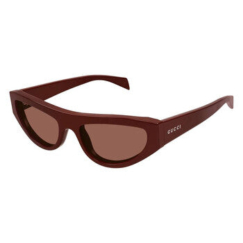 Gucci Gucci Brown Cat Eye Ladies Sunglasses GG1919S 002 55