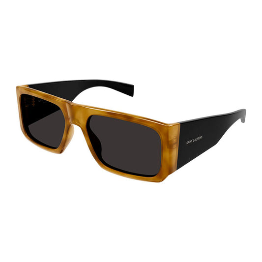 Saint Laurent SL635ACETATE 005 Brown Havana/Black/Grey