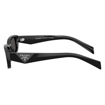 Prada Prada Dark Grey Rectangular Ladies Sunglasses PR B06S 16K08Z 53