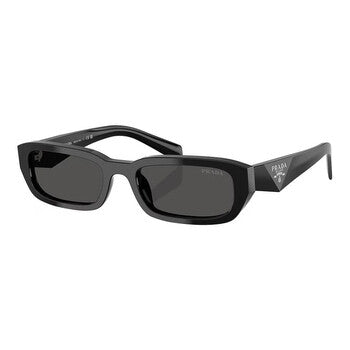 Prada Prada Dark Grey Rectangular Ladies Sunglasses PR B06S 16K08Z 53