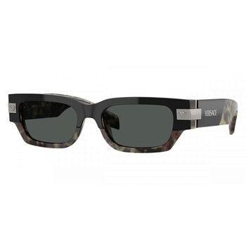 Versace Versace Dark Grey Rectangular Men's Sunglasses VE4465F 545687 53