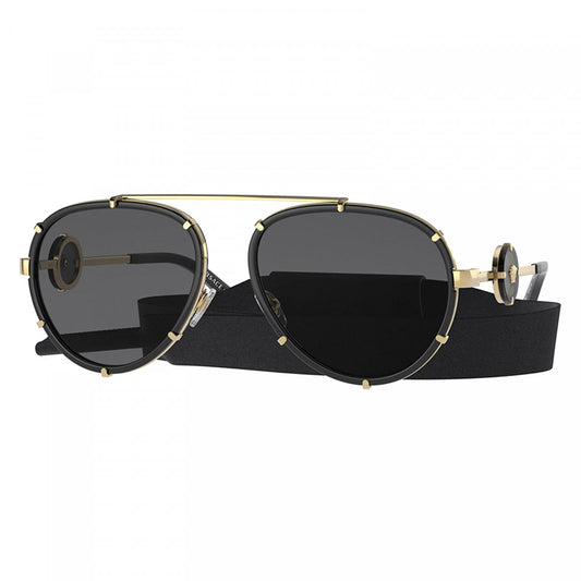 Versace VE2232 143887 Black/Dark Grey 61mm