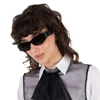 Versace Versace Dark Grey Oval Ladies Sunglasses VE4480U 536087 51