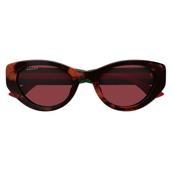 Gucci Gucci Red Cat Eye Ladies Sunglasses GG1862S 003 52