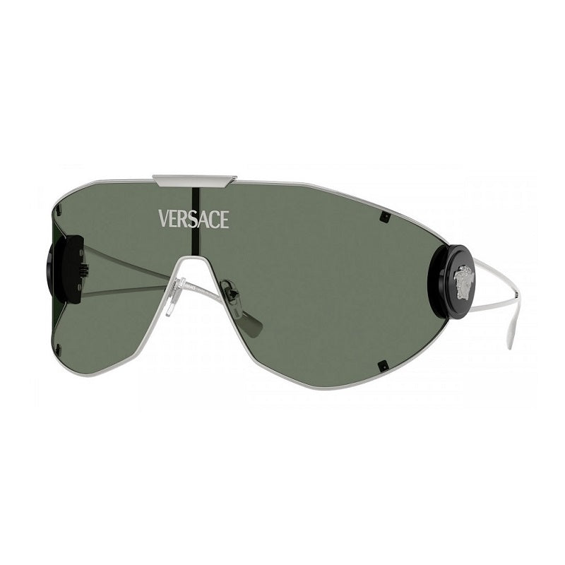 Versace VE2268 10003H Silver/Dark Green 142mm