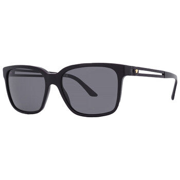 Versace Versace Grey Rectangular Men's Sunglasses VE4307 533287 58