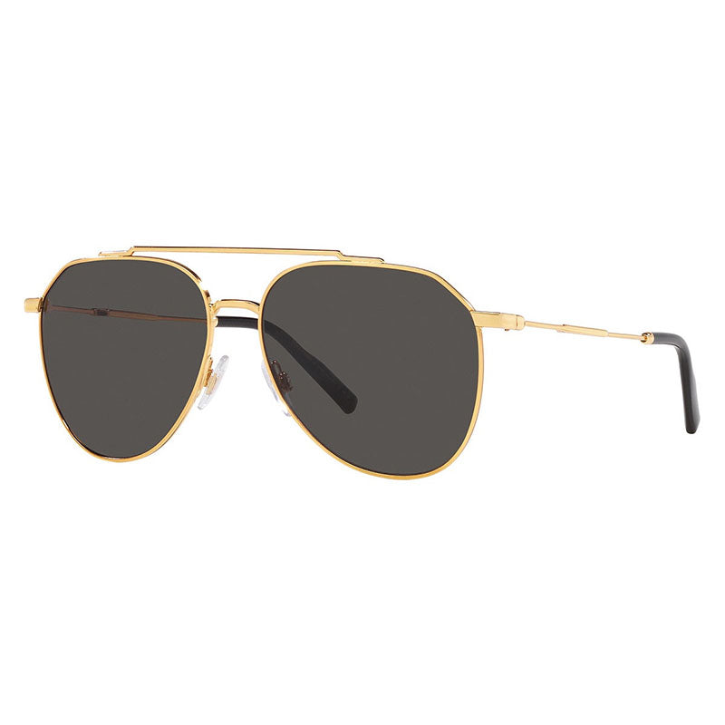 Dolce & Gabbana DG2296 02/87 Gold/Dark Grey 58mm