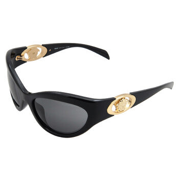 Versace Versace Dark Grey Cat Eye Ladies Sunglasses VE4485 GB1/87 59