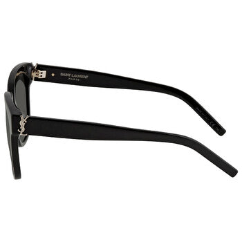 Saint Laurent Saint Laurent Grey Square Ladies Sunglasses SL M40 003 54