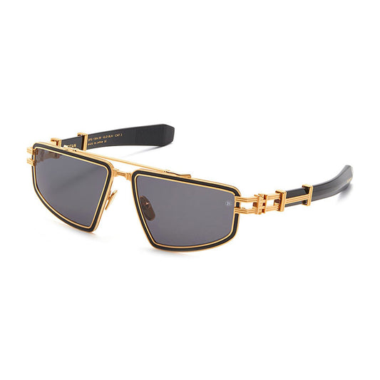 Balmain TITAN BPS-139 A Gold/Black/Dark Grey AR 59mm