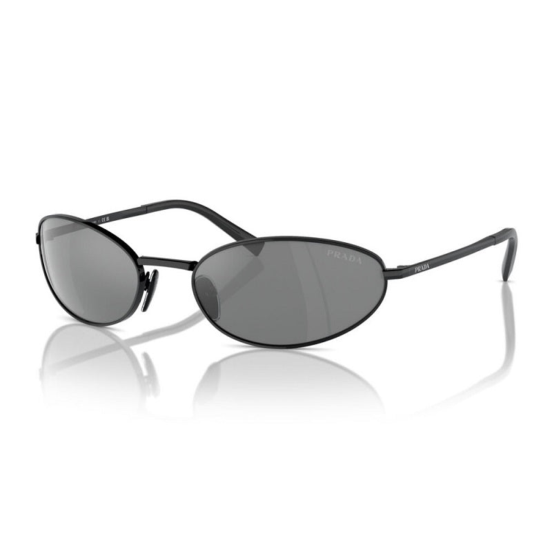 Prada PR A59S 1AB60G Black/Grey Mirror Silver 59mm