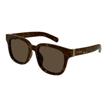 Gucci Gucci Brown Square Ladies Sunglasses GG1512SK 002 54