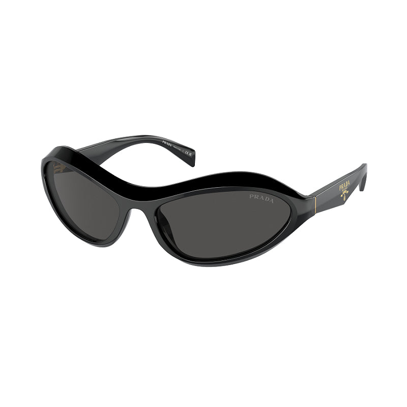 Prada PR A20S 16K5S0 Black/Dark Grey 61mm