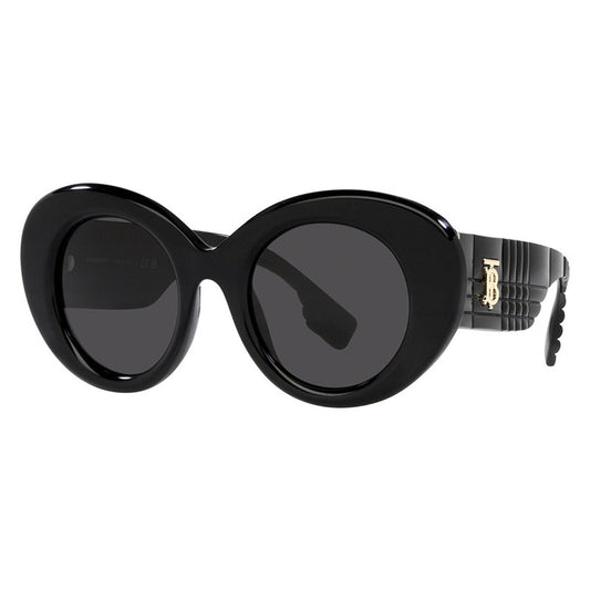 Burberry BE4370U 300187 Black/Dark Grey 49mm
